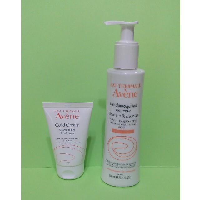 Avene(アベンヌ)のアベンヌジェントルクレンジングミルクとハンドクリーム コスメ/美容のスキンケア/基礎化粧品(クレンジング/メイク落とし)の商品写真