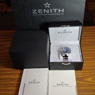 ゼニス(ZENITH)のゼニス エルプリメロ クロノマスター １９６９ 付属品あり(腕時計(アナログ))