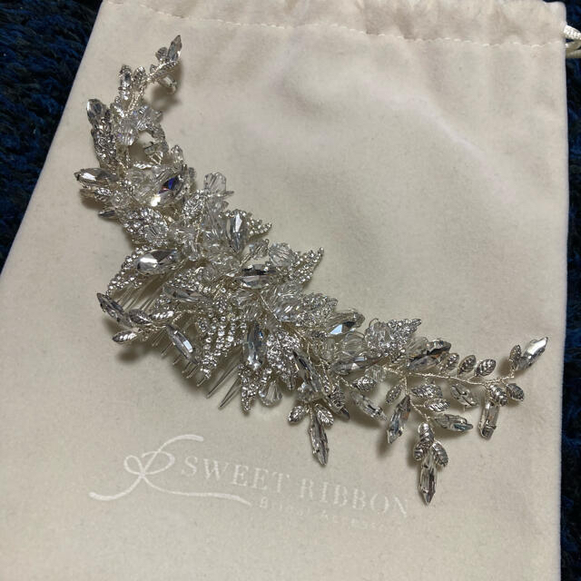 Vera Wang(ヴェラウォン)のsweet ribbon ヘッドドレス レディースのフォーマル/ドレス(ウェディングドレス)の商品写真