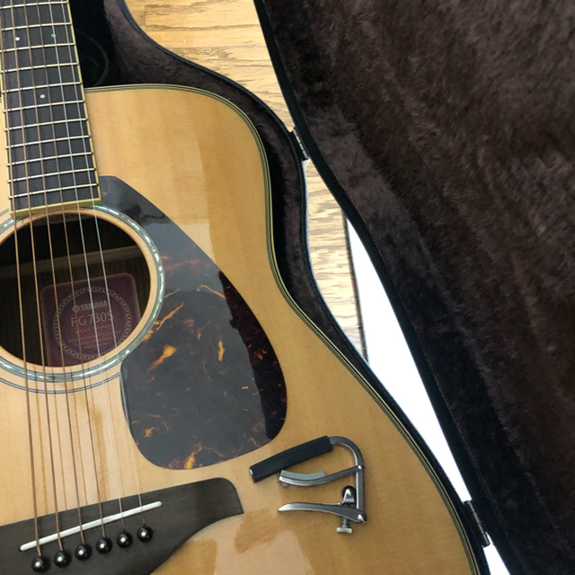 FG730S YAMAHA ハードケース・カポ付き - アコースティックギター