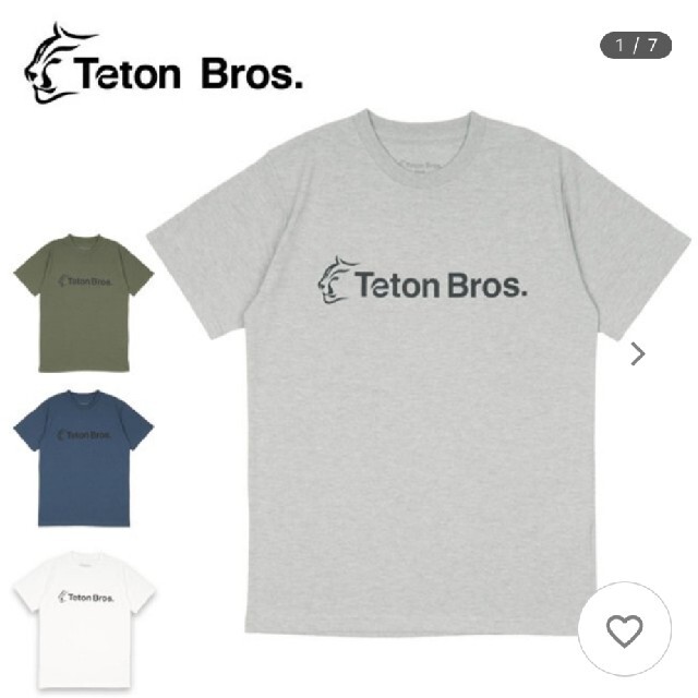 ARC'TERYX(アークテリクス)のティートンブロスTシャツ　Sサイズ　ホワイト  メンズのトップス(Tシャツ/カットソー(半袖/袖なし))の商品写真