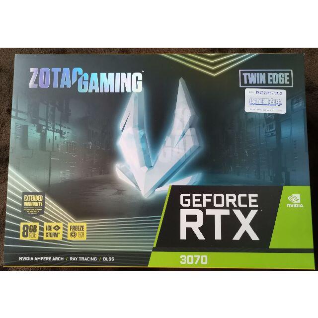 スマホ/家電/カメラZOTAC GAMING GeForce RTX 3070 Twin Edge