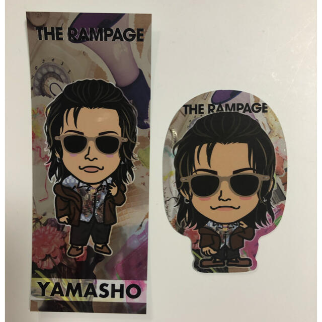 THE RAMPAGE(ザランページ)の山本彰吾千社札 エンタメ/ホビーのタレントグッズ(ミュージシャン)の商品写真