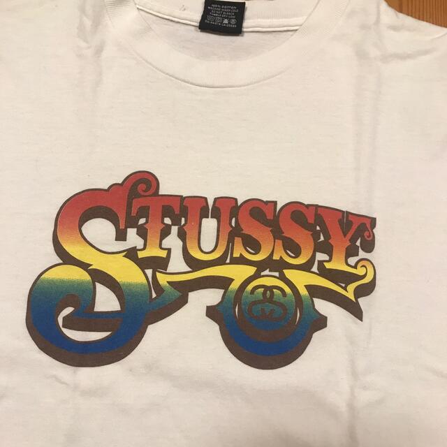 STUSSY(ステューシー)のステューシー　レインボーTシャツ メンズのトップス(Tシャツ/カットソー(半袖/袖なし))の商品写真