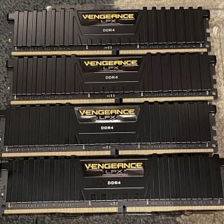 CORSAIR DDR4-2666MHz 16GB×4(PCパーツ)