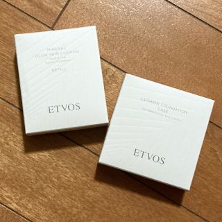 エトヴォス(ETVOS)のミネラルグロウスキンクッション（ケース＋パフ付）(ファンデーション)