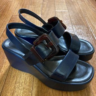 プラダ(PRADA)のPRADA べっ甲サンダル(サンダル)