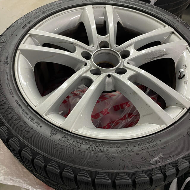 メルセデスベンツ用ホイール17×7.5J 4本送料込み ボルトナット付き 通販