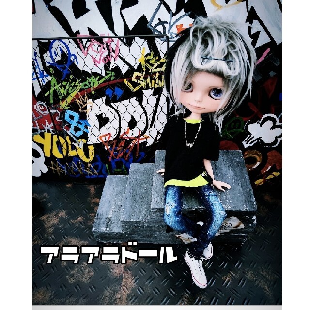 ARAARA.DOLL オビツ27  アウトフィット　男の子 ブライス　服ハンドメイド