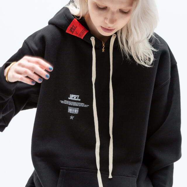 UPD'T SCULPTURE Hoodie BLACK ブラック 武尊着用