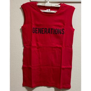 ジェネレーションズ(GENERATIONS)のノースリーブTシャツ RED(その他)