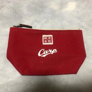 ヒロシマトウヨウカープ(広島東洋カープ)のカープ☆倉敷帆布☆ポーチ(ポーチ)