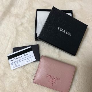 プラダ(PRADA)のPRADA サフィアーノ ミニ財布 マット(財布)