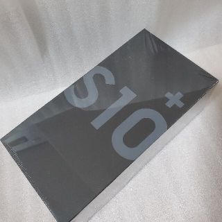 サムスン(SAMSUNG)のGalaxy S10＋ Prism Black 128 GB SIMフリー(スマートフォン本体)