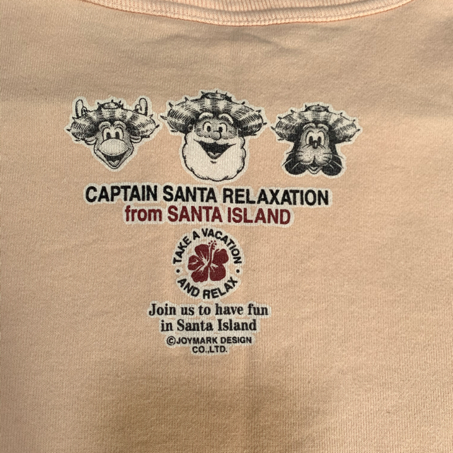CAPTAIN SANTA(キャプテンサンタ)のCAPTAIN SANTA トレーナー　スウェット　Mサイズ　ピンク メンズのトップス(スウェット)の商品写真