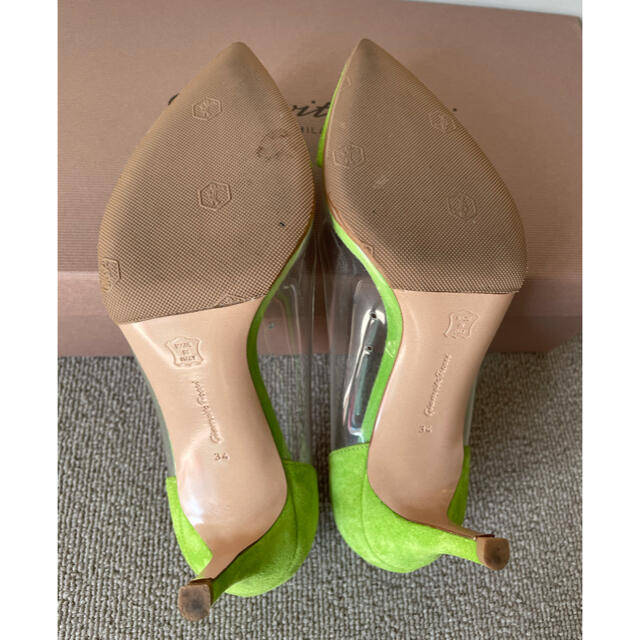 Gianvito Rossi(ジャンヴィットロッシ)の20SS★ジャンヴィトロッシ  PVCパンプス PLEXI70【34】 レディースの靴/シューズ(ハイヒール/パンプス)の商品写真