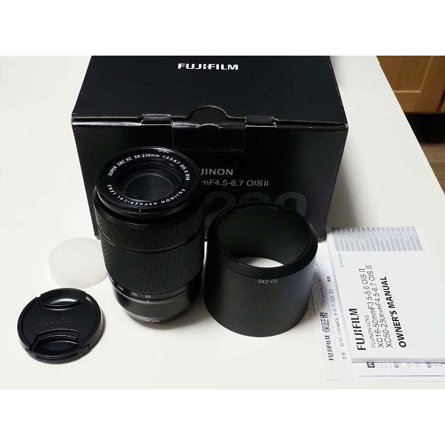 美品】富士フイルム XC50-230mm F4.5-6.7 OIS II 黒 - レンズ(ズーム)