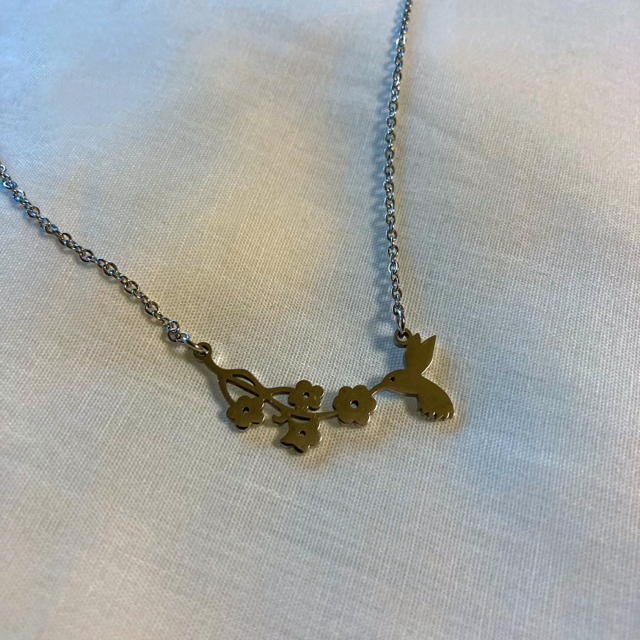 flower(フラワー)の୨୧ Vintage rétro happiness bird necklace レディースのアクセサリー(ネックレス)の商品写真