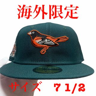 ニューエラー(NEW ERA)のNew Era Cap Baltimore Orioles つば裏　ピンク(キャップ)