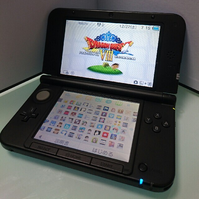 ゲームソフト/ゲーム機本体【傷あり　ソフト内蔵あり完動品】 3DS LL 　ドラクエ　逆転裁判　など