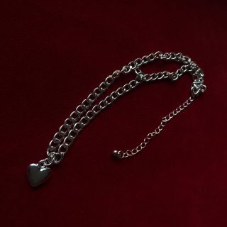 バブルス(Bubbles)の୨୧ Vintage rétro heart chain choker(ネックレス)