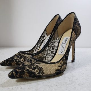 ジミーチュウ(JIMMY CHOO)のJIMMY CHOO/ジミーチュウ ROMY ハイヒールパンプス レース(ハイヒール/パンプス)