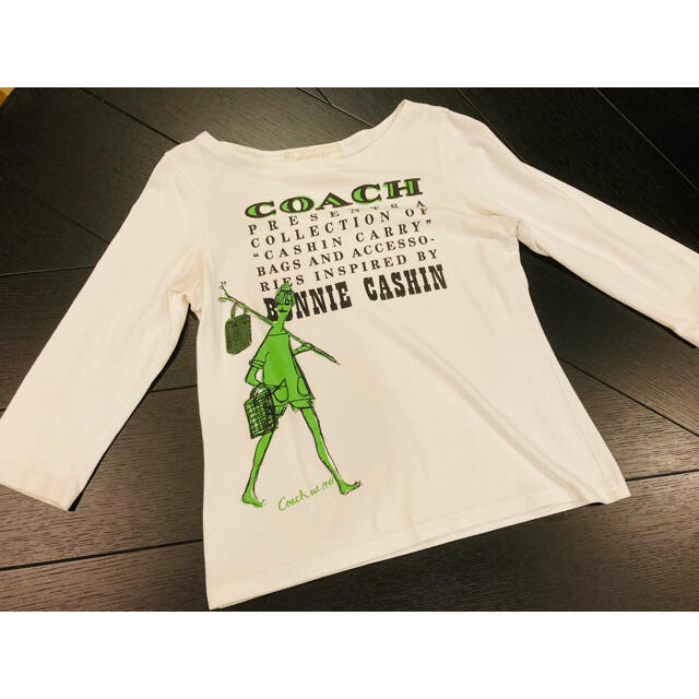 COACH(コーチ)のお値下げ中！コーチ Coach 日本未入荷のボニーTシャツ！ レディースのトップス(Tシャツ(長袖/七分))の商品写真