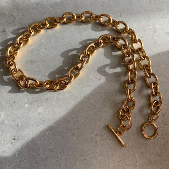 Ameri VINTAGE(アメリヴィンテージ)の●stainless chainnecklace G●  レディースのアクセサリー(ネックレス)の商品写真