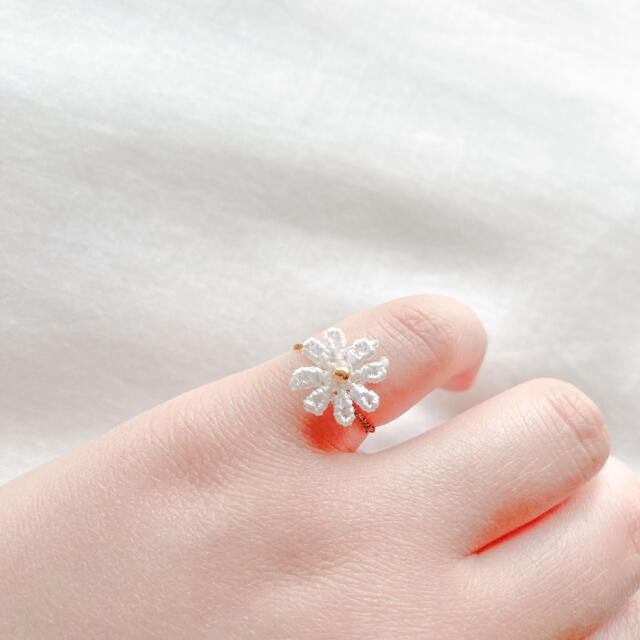 Lochie(ロキエ)の୨୧ Vintage rétro Margaret Lace Ring レディースのアクセサリー(リング(指輪))の商品写真