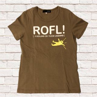 オゾック(OZOC)のOZOC Tシャツ カーキ レディース(Tシャツ(半袖/袖なし))