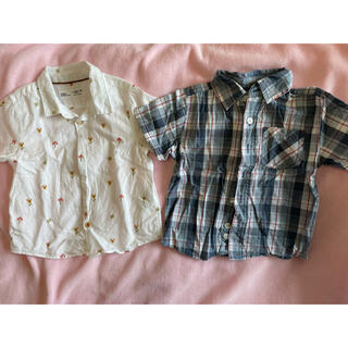 ザラキッズ(ZARA KIDS)の◎ 襟付き半袖シャツ　二枚組(シャツ/カットソー)