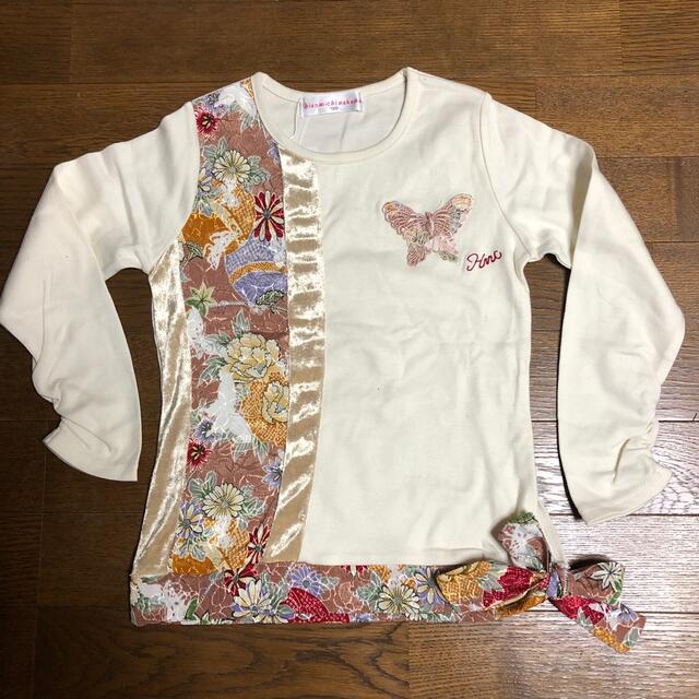 HIROMICHI NAKANO(ヒロミチナカノ)の新品未使用　和柄　長袖Tシャツ　ヒロミチナカノ キッズ/ベビー/マタニティのキッズ服女の子用(90cm~)(Tシャツ/カットソー)の商品写真