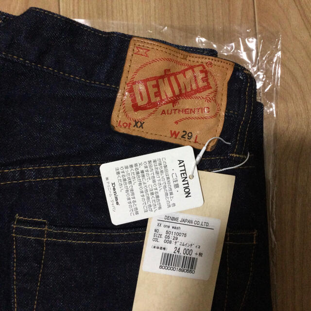 DENIME - 新品未使用！！ドゥニーム XXモデル W29 DENIMEの通販 by ...