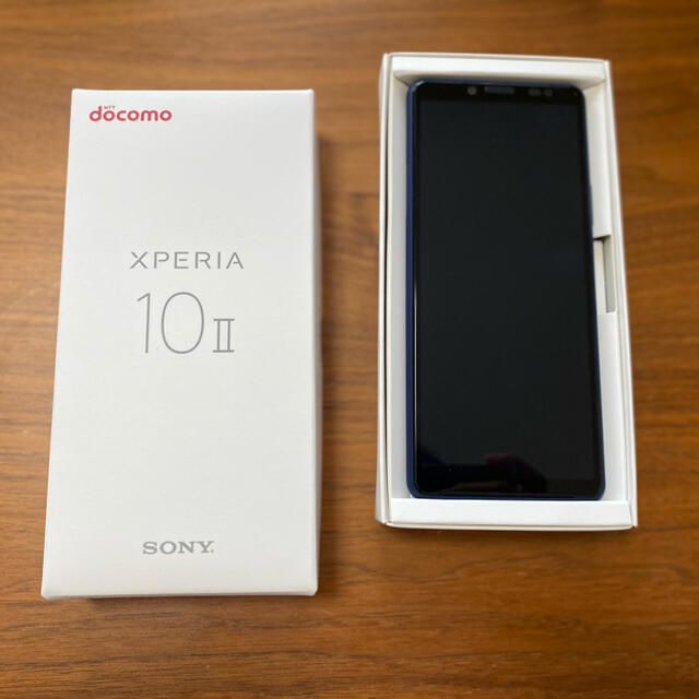 週末値下げ　美品　xperia 10Ⅱ SO-41A ブルー