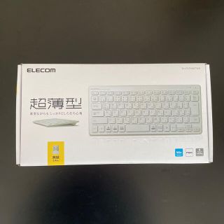 エレコム(ELECOM)の【新品未使用】エレコム キーボード 超薄型 無線2.4GHz(PC周辺機器)