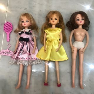 りかちゃん人形　3体セット(人形)