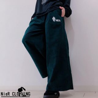 NieR WIDE PANTS コーデュロイ ワイドパンツ  男女兼用(カジュアルパンツ)