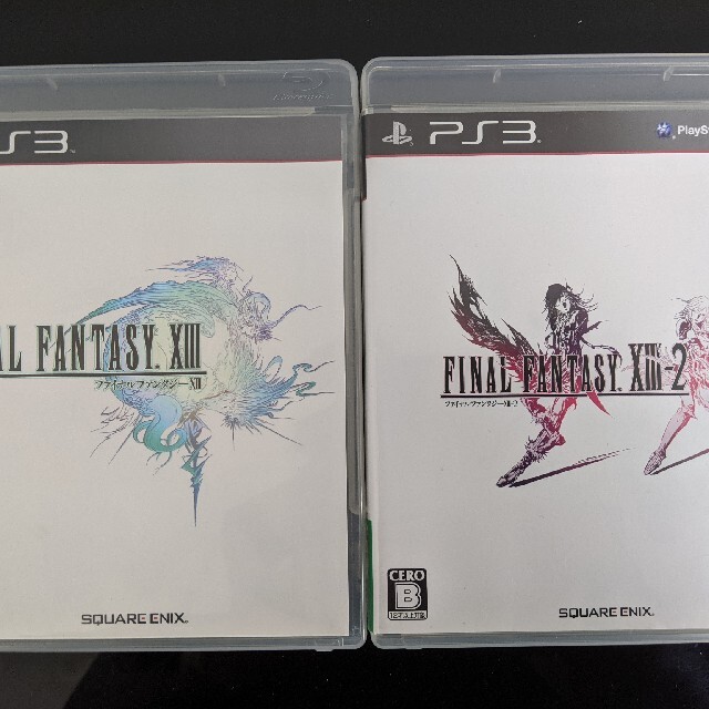 激安人気新品 ファイナルファンタジー XIII XIII-Ⅱ 2枚組セット