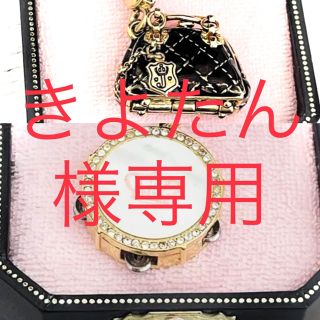 ジューシークチュール(Juicy Couture)のJUICY COUTURE ジューシークチュール バッグモチーフ キーホルダー(キーホルダー)