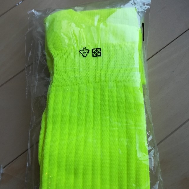 PENALTYサッカーソックス,新品未使用,22-24cm,蛍光イエロー