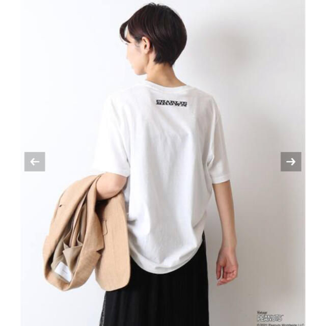 FRAMeWORK(フレームワーク)の【VOTE MAKE NEW CLOTHES】PEANUTS T-SH&PINS レディースのトップス(Tシャツ(半袖/袖なし))の商品写真