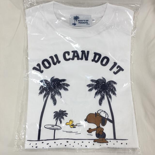 PEANUTS(ピーナッツ)のXS 希少 新品 ハワイ限定 日焼けスヌーピーTシャツ マキさんデザイン メンズのトップス(Tシャツ/カットソー(半袖/袖なし))の商品写真