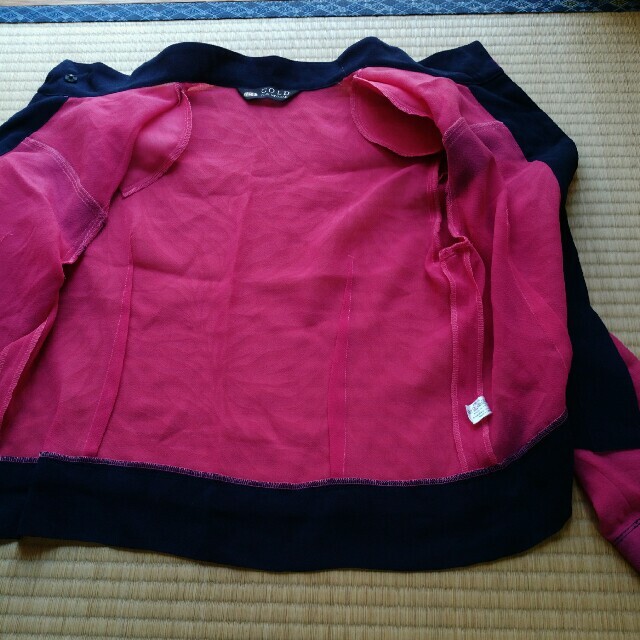 GOLD TOMI MIYAZAKI シースルー スプリング ジャケット レディースのジャケット/アウター(ノーカラージャケット)の商品写真