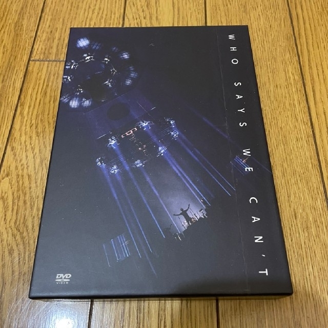 WHO　SAYS　WE　CAN’T（初回プレス限定盤） DVD エンタメ/ホビーのDVD/ブルーレイ(ミュージック)の商品写真