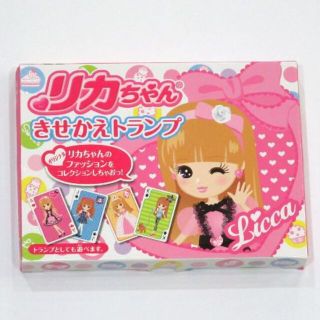 タカラトミー(Takara Tomy)の新品☆リカちゃんきせかえトランプ(トランプ/UNO)