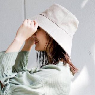 スローブイエナ(SLOBE IENA)の★交渉OK★  La Maison de Lyllis LINEN POTハット(ハット)