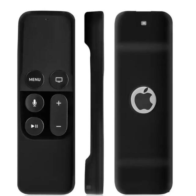 Apple TV リモコンカバー ブラック  スマホ/家電/カメラのテレビ/映像機器(その他)の商品写真