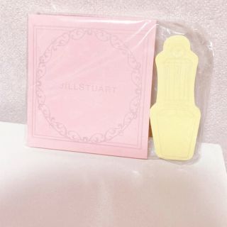 ジルスチュアート(JILLSTUART)のJILLSTUART ジルスチュアート　ノベルティ　付箋メモ2種(ノート/メモ帳/ふせん)