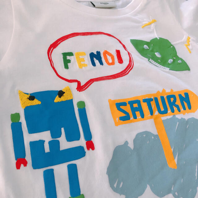 FENDI(フェンディ)のFENDI★ベビーTシャツ24M90センチ キッズ/ベビー/マタニティのキッズ服男の子用(90cm~)(Tシャツ/カットソー)の商品写真