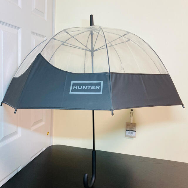 HUNTER(ハンター)のHUNTER(ハンター)  傘 ブラック 黒　セール レディースのファッション小物(傘)の商品写真